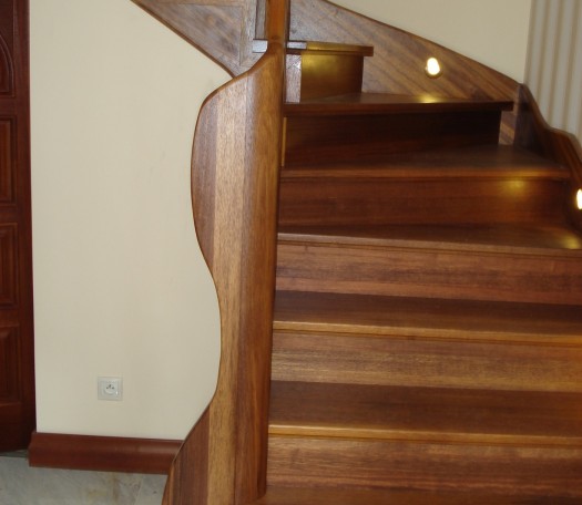 Wooden stairs