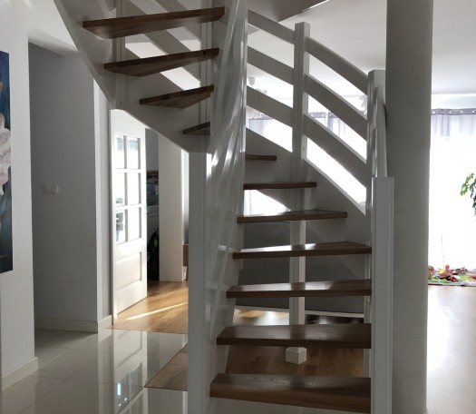 Wooden stairs