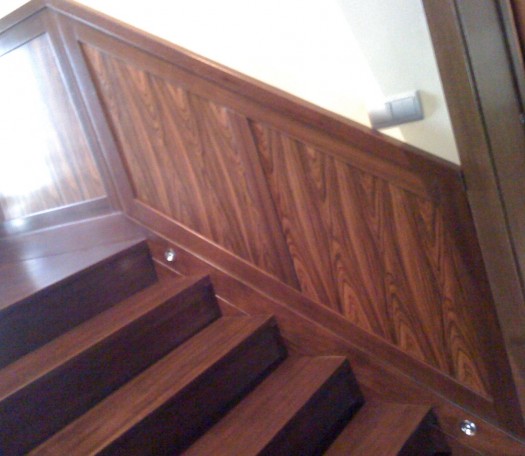 Wooden stairs