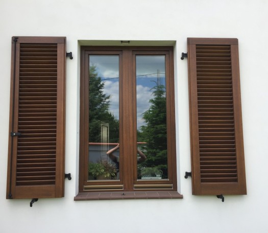 Wooden shutters