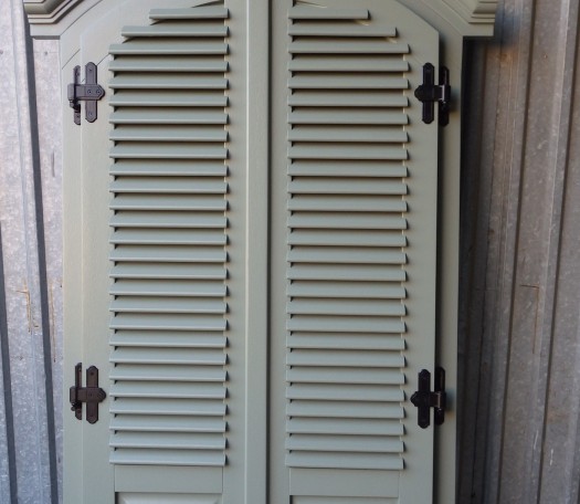 Wooden shutters