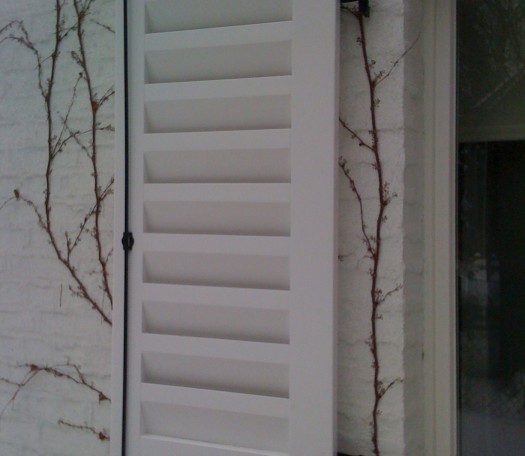 Wooden shutters