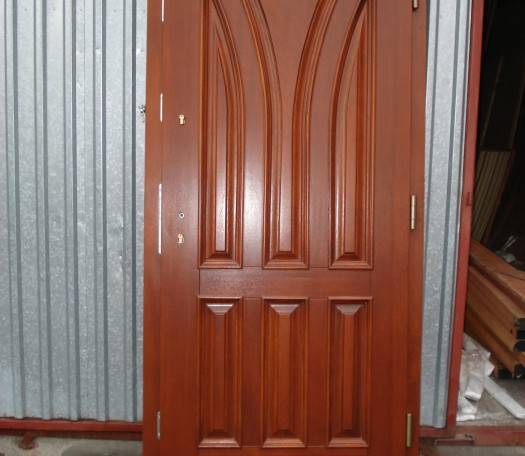 External wooden doors