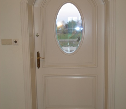 External wooden doors