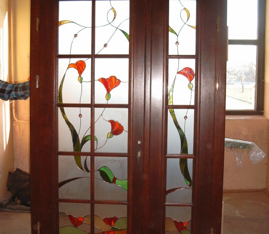 Interior wooden doors