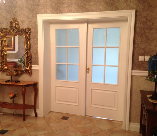 Interior wooden doors