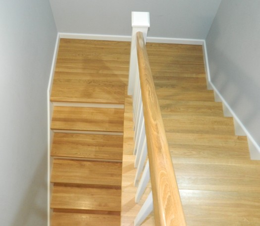 Wooden stairs