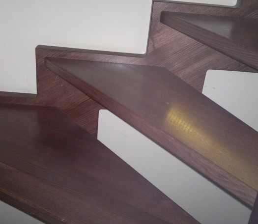 Wooden stairs