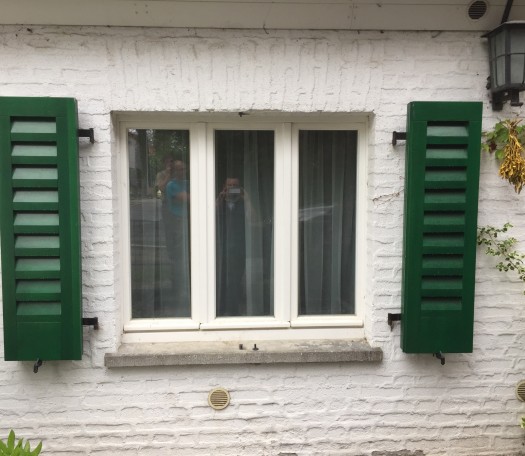 Wooden shutters