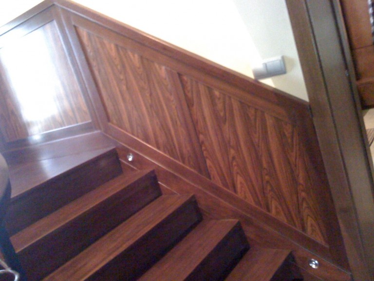 Wooden stairs