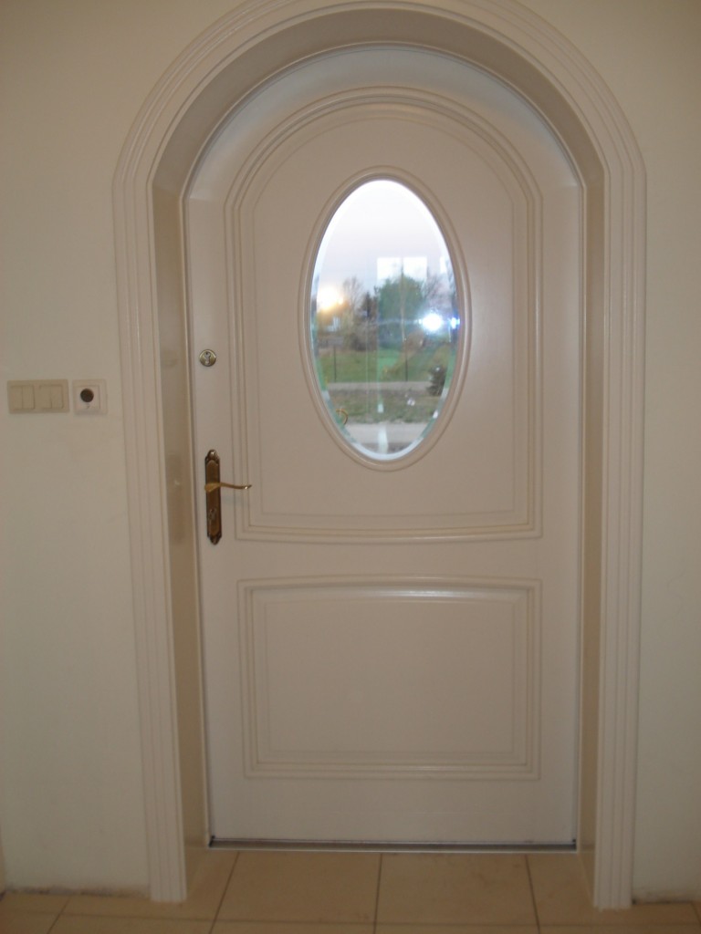 Exterior wooden doors