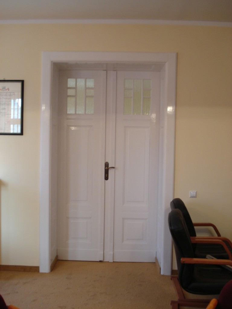 Interior wooden doors