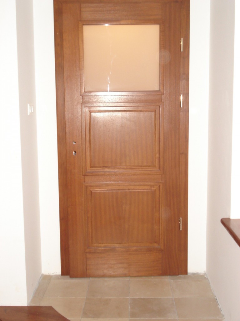 Interior wooden doors