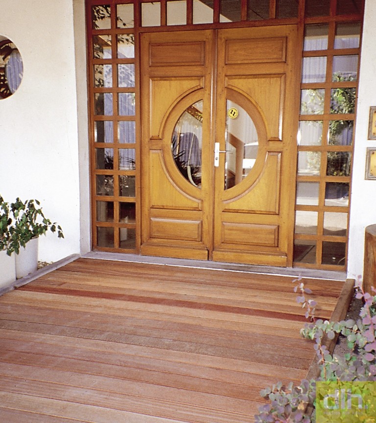 Wooden terraces