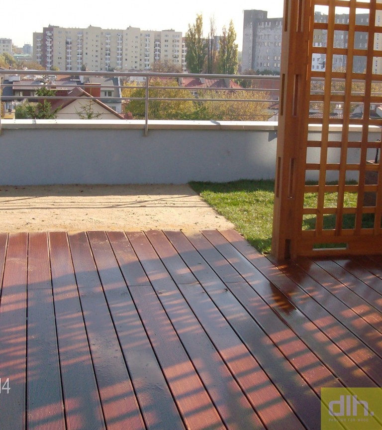 Wooden terraces