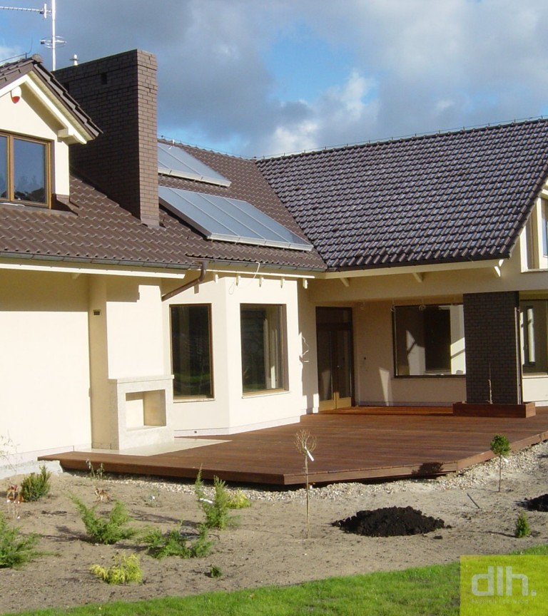 Wooden terraces